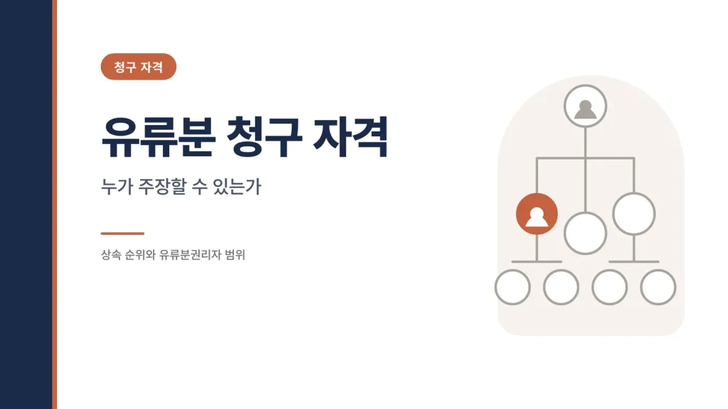 유류분 청구 자격 관련 썸네일